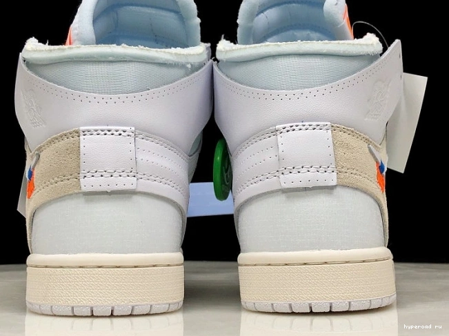 1 AQ0818-100 Air High Off-White White Retro Jordan 0630